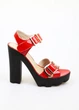 Босоніжки Ilona 40 Червоний (PAI-G77-Red) - зображення 2