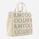 Torba shopper damska IUNTOO 105023-BIANCO Biała (800070318296) - obraz 3