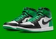 Кроссовки мужские Jordan Air Jordan 1 Retro High Og Black/Green 44.5 Комбінований DZ5485-031 - изображение 1