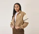 Куртка жіноча Jordan Womens Woven Jacket S Коричневий DQ4625-258 - зображення 1
