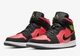 Кроссовки женские Jordan 1 Mid Black Hot Punch 39 Комбінований BQ6472-006 - изображение 1