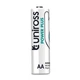 Батарейка щелочная алкалиновая Uniross Power Plus LR6 AA 1.5V White-Green (4 шт) - изображение 3