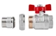 Кран шаровой "Американка" Icma 3/4" прямой №347 (87347AE11) - изображение 3