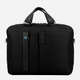 Сумка портфель чоловіча Piquadro CA3347P16/CHEVN Чорна (800070067123) - зображення 1