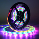 Умная светодиодная лента 5 м led rgb 5050 лед подсветка в комнату с пультом и bluetooth приложением диодная для комнаты самоклеющаяся водостойкая гибкая multicolor - изображение 4
