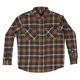 Фланельна сорочка Smith's Workwear Two-Pocket Flannel Shirt Color: Camel Brown (S3255B) XL - зображення 10