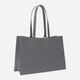 Сумка шопер жіноча з натуральної шкіри Furla Nuvola L WB01371BX20452269S1007 Сіра (800070331321) - зображення 3