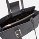 Сумка шопер жіноча з натуральної шкіри Furla Nuvola L WB01371BX20452269S1007 Сіра (800070331321) - зображення 5