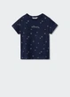Футболка MANGO 110-116 см темно-синя - зображення 1