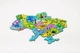 Магнитная карта-пазл PuzzleOK Украина, размер 210*297 мм, 25 деталей - изображение 2