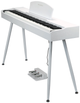 Pianino cyfrowe MusicMate MM-P40-W ClassicTouch (5904119284090) - obraz 3