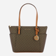 Torba shopper damska duża Michael Kors 30S0GTTT1B-252 Brązowa (800070263177) - obraz 1