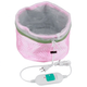 Електрична термошапка Wenan "Pink Thermal Cap" салонна шапка сушуар для масок, фарбування, процедур, відновлення, сушіння та лікування волосся в домашніх умовах, 2 режими від 45 до 60 градусів, колір рожевий (220 Вт / Євровілка) - зображення 2