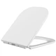 Сидіння-кришка для унітазу MIXXUS SEAT COVER QUADRO-2003 430х338х35mm дюропластове швидкознімне з мікроліфтом (MI6689) - изображение 3