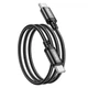 Кабель HOCO X89 Wind 60W Power Delivery charging data cable Type-C to Type-C 1м Black - изображение 1