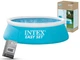 Надувной бассейн Intex 28101NP Easy Set 183x51см Круглый 880 литров - изображение 1