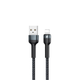 Кабель Remax Jany USB 2.0 to Lightning 2.4A 480 Mbps 1M Черный (RC-124i) - изображение 1