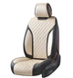 Чехлы на передние сиденья автомобиля 3D Elegant Torino EL 700 224 бежевого цвета - изображение 3