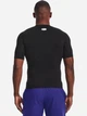 Футболка спортивная мужская Under Armour UA HG Armour Comp SS UAR-1361518001 L Черная (194513917600) - изображение 2