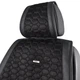 Комплект премиум накидок для сидений BELTEX BX81100 Monte Carlo black - изображение 2