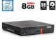Неттоп Lenovo ThinkCentre M720q Tiny USFF / Intel Core i3-8100T (4 ядра по 3.1 GHz) / 8 GB DDR4 / 120 GB SSD + 500 GB HDD / Intel UHD Graphics 630 / USB 3.1 / Блок питания б/у - изображение 1