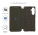 Чехол-книжка для Samsung Galaxy A36 5G, G-Case, Розовый, кожаный чехол-книга из экокожи (PU) и TPU, с магнитом, с подставкой и вместительным кардхолдером, противоударный, защита всего корпуса, ArmorStandart (ARM83057) - изображение 3