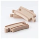 Комплект игрушечных рельсов LILLABO IKEA 103.200.77 коричневый - изображение 2