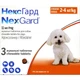 Таблетки від бліх та кліщів для собак вагою від 2 до 4 кг NexGard (Нексгард) Boehringer Ingelheim, 3 шт - зображення 1
