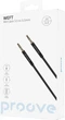 Кабель AUX Proove Weft 1 м Black (349240001) - изображение 6