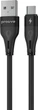 Кабель Proove Soft Silicone Micro USB 2.4A 1 м Black (492050001) - изображение 1