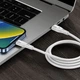 Кабель Proove Soft Silicone Type-C to Lightning 27 Вт 1 м White (492060003) - изображение 6