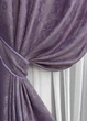 Комплект штор на люверсах VR-Textil Жаккард Sultan XO № 1145ш Фиолетовый 150х250 см 2 шт (37-0183) - изображение 5