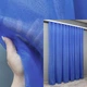 Тюль VR-Textil 005т Органза з принтом "Листя" Синій 400х270 см (42-0947) - зображення 1