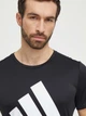 Футболка спортивная длинная мужская Adidas Run It Tee IL7235 S Черная (4067887721929) - изображение 4