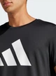 Футболка спортивная длинная мужская Adidas Run It Tee IL7235 S Черная (4067887721929) - изображение 8