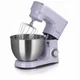 Кухонний комбайн HEINRICH'S HKM 8078 LILA 1400 Вт 8 л 7 швидкостей + насадки Фіолетовий - зображення 1