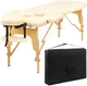Массажный стол складной 4FIZJO Massage Table Wood W60 Beige (P-5907739318350) - изображение 1