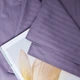 Простынь Moon&Star Soft Lilac Satin Stripe Gold Люкс 150х220 см (MS-860000256) - изображение 3