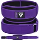 Пояс для тяжелой атлетики RDX RX5 Double Belt неопреновый Purpel S Фиолетовый (WBD-RX5PR-S) - изображение 4