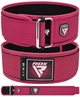 Пояс для важкої атлетики RDX RX1 Weight Lifting Belt PINK-S Рожевий (WBS-RX1P-S) - зображення 4