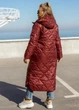 Зимняя куртка-пальто 6024121 Бордовый 62-64 - изображение 2