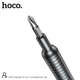 Отвертка с набором насадок Hoco DI71 (48 магнитных насадок H4×28 мм, магнитная, для мелких работ) - Серый - изображение 5