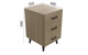 Тумба Вива 3 на конусных ножках Ferrum-decor 56,5x35x40 Черный металл ДСП Дуб Сонома 16 мм (VIVA303) - изображение 4