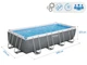 Каркасний басейн Bestway 56465 Розмір 549х274х122 см Power Steel Frame Pool фільтр-насос,драбина,тент - зображення 2
