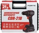 Аккумуляторный шуруповерт Forte CDR-21B, зарядное устройство, аккумулятор 2000 мАч (2 шт), кейс (BP138116) - изображение 9