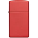 Запальничка Zippo 1633 Slim Red Matte - изображение 3