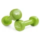 Гантель виниловая Power Play 4125 Achilles 2*3 кг, Green - изображение 1