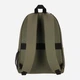 Рюкзак тканевый 17 л светоотражающий Bagland Stylish M 1118420664 Хаки (2011184206643) - изображение 2