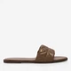 Женские шлепанцы Mexx WYL021123-02 39 Коричневые (5905588635895) - изображение 1