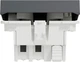 Переключатель 1-клавишный Schneider Electric Unica New 10А, 2 модуля Антрацит (NU320354) - изображение 3